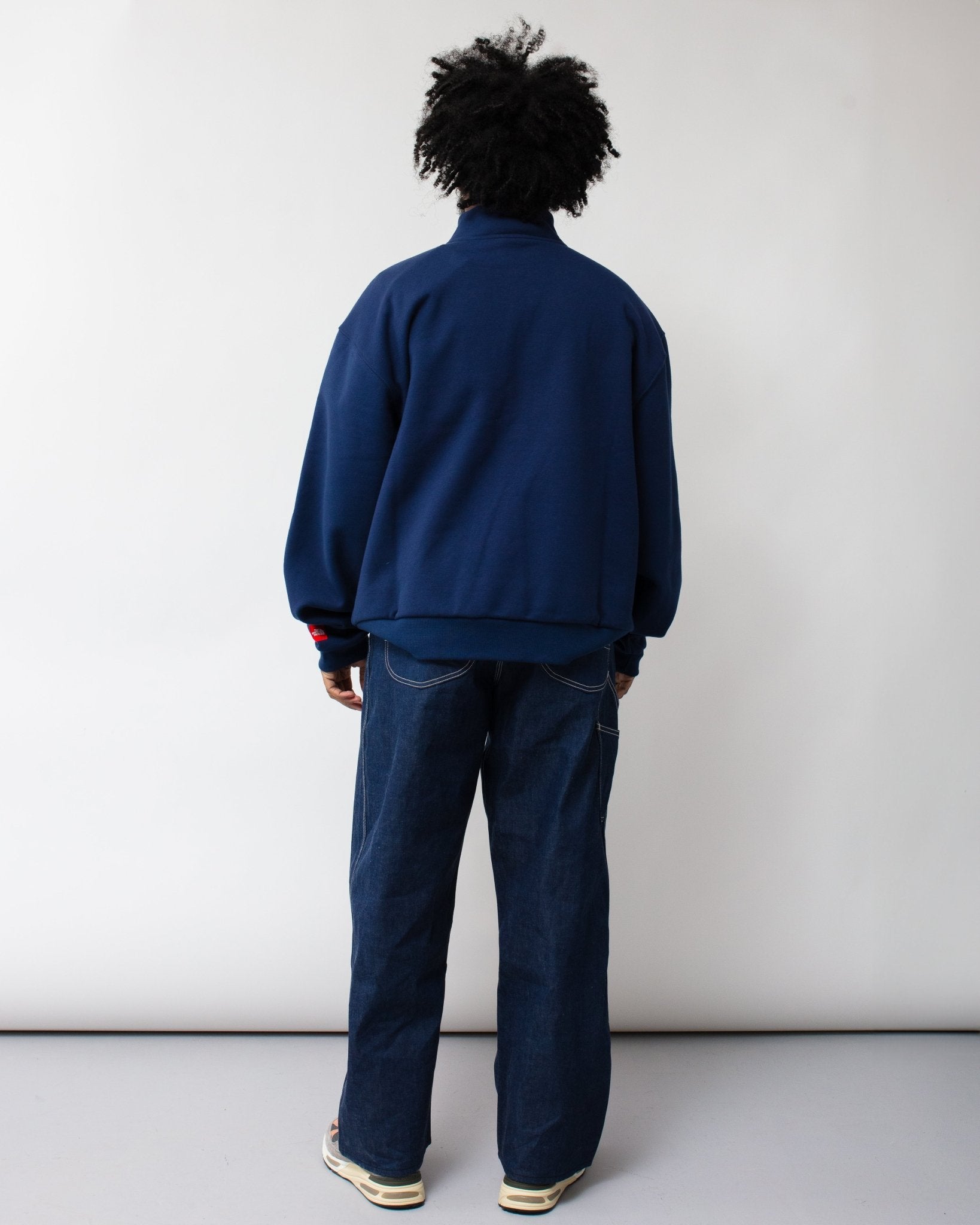 Red Box Half Zip Summit Navy - THE NORTH FACE