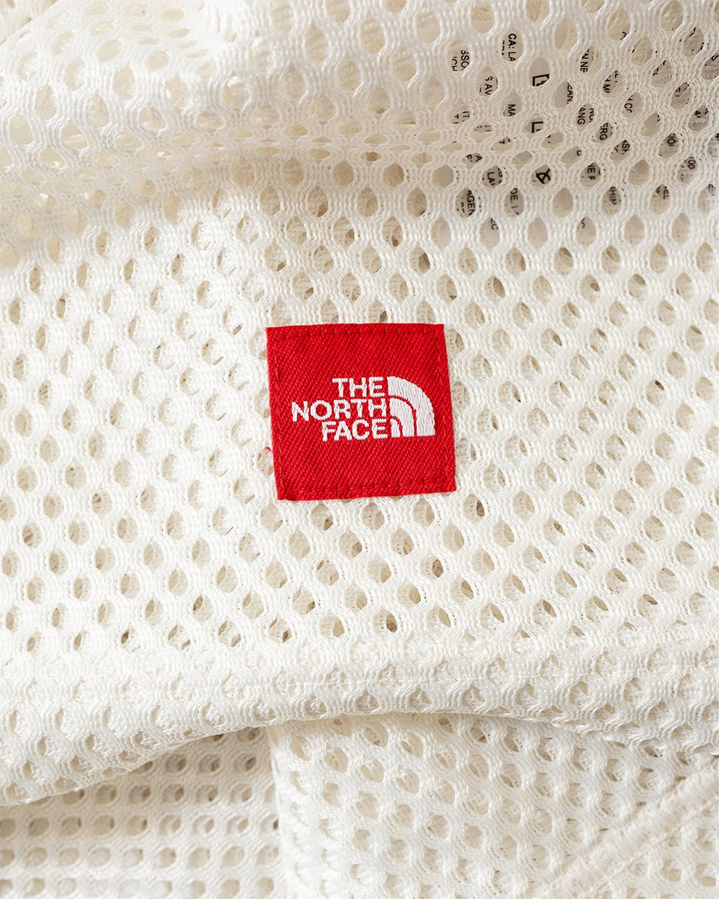 Red Box Mesh T-Shirt White Dune - THE NORTH FACE