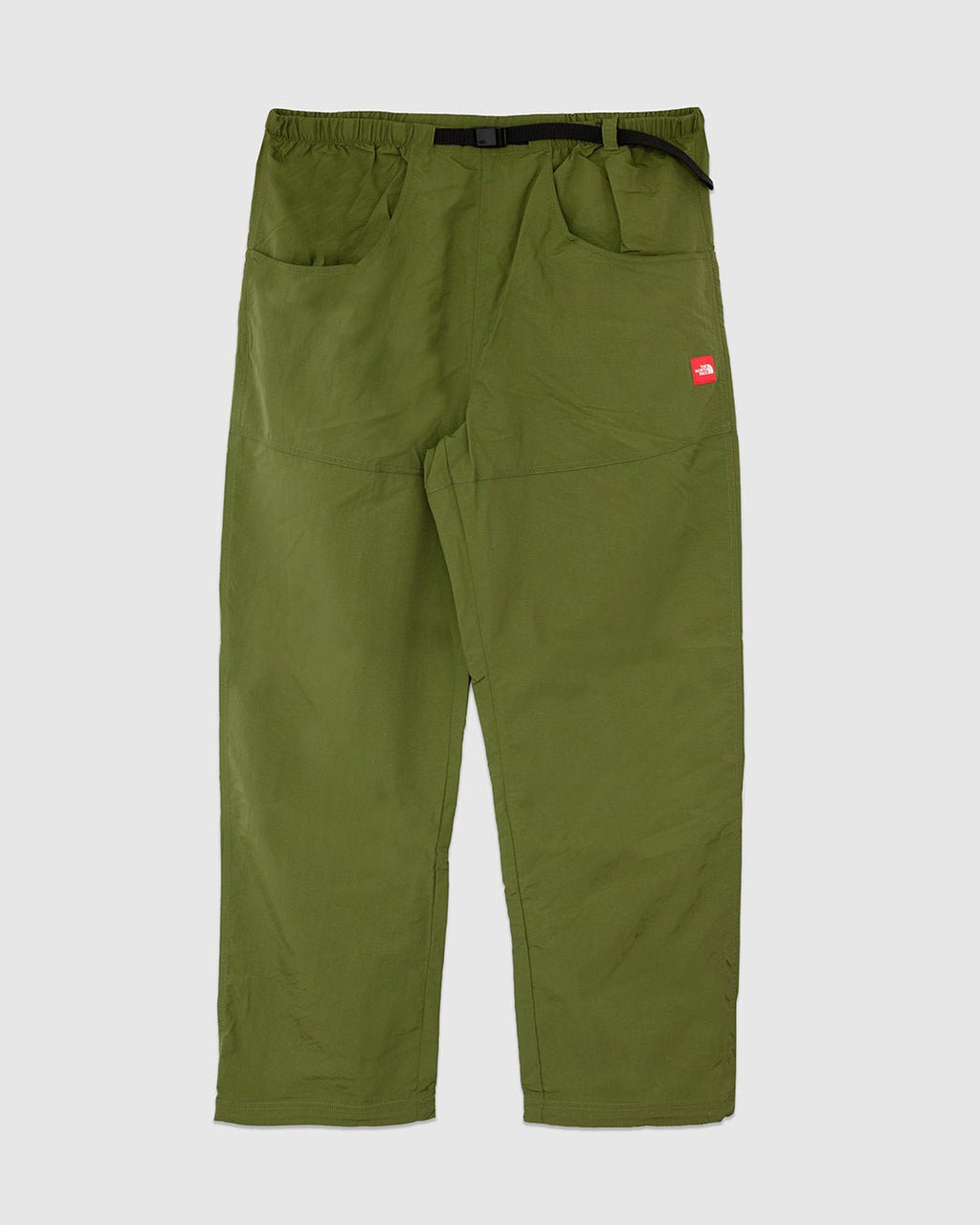 Red Box Nylon Belted Pant Woodland Green - THE NORTH FACE