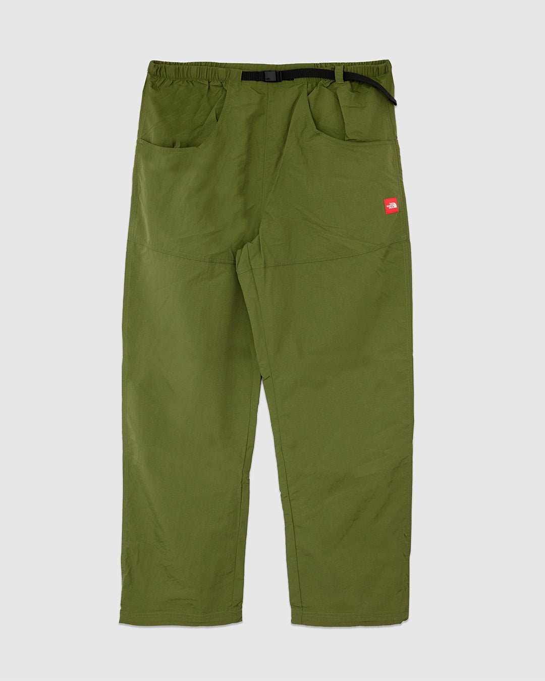 Red Box Nylon Belted Pant Woodland Green - THE NORTH FACE