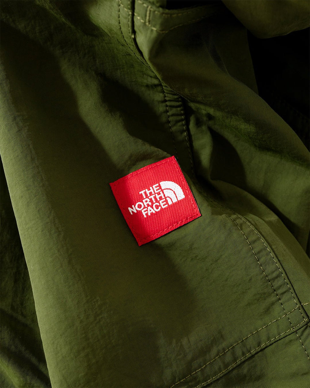 Red Box Nylon Belted Pant Woodland Green - THE NORTH FACE
