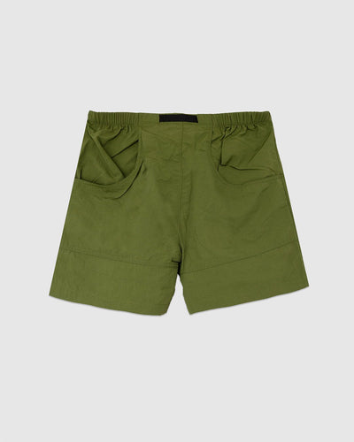 Red Box Nylon Belted Short Woodland Green - THE NORTH FACE