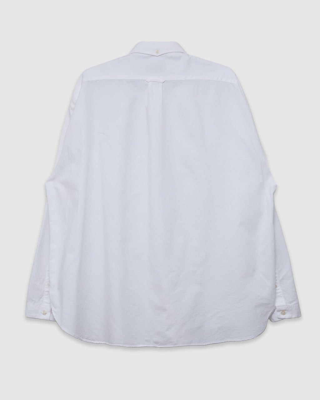 LS Baggy Shirt Washed Oxford White - UNFEIGNED