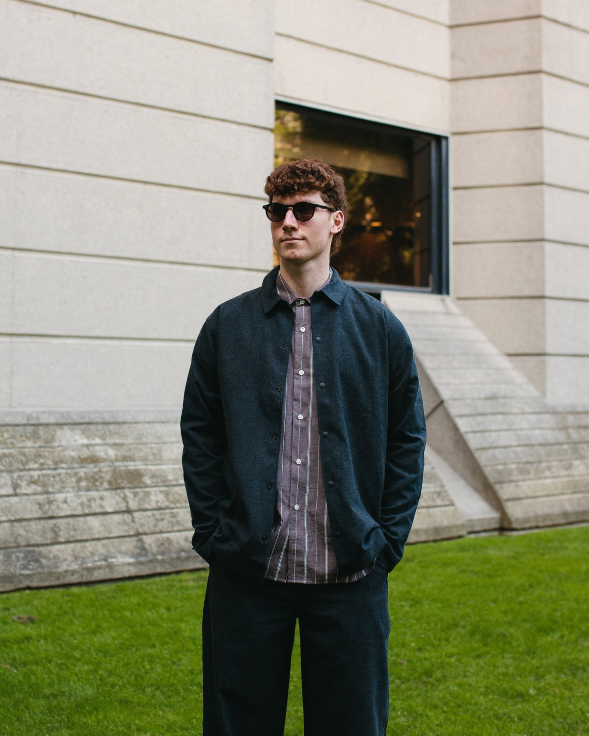 Smart Jacket Blend Grey - UNFEIGNED