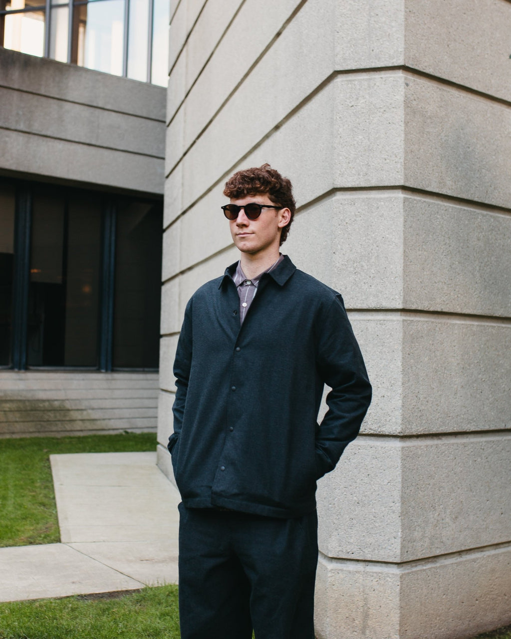 Smart Jacket Blend Grey - UNFEIGNED