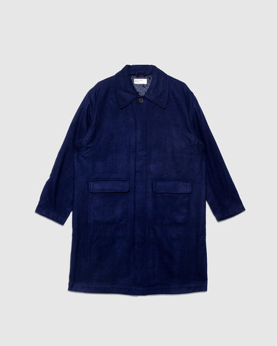 Account Coat Melton Navy - UNIVERSAL WORKS