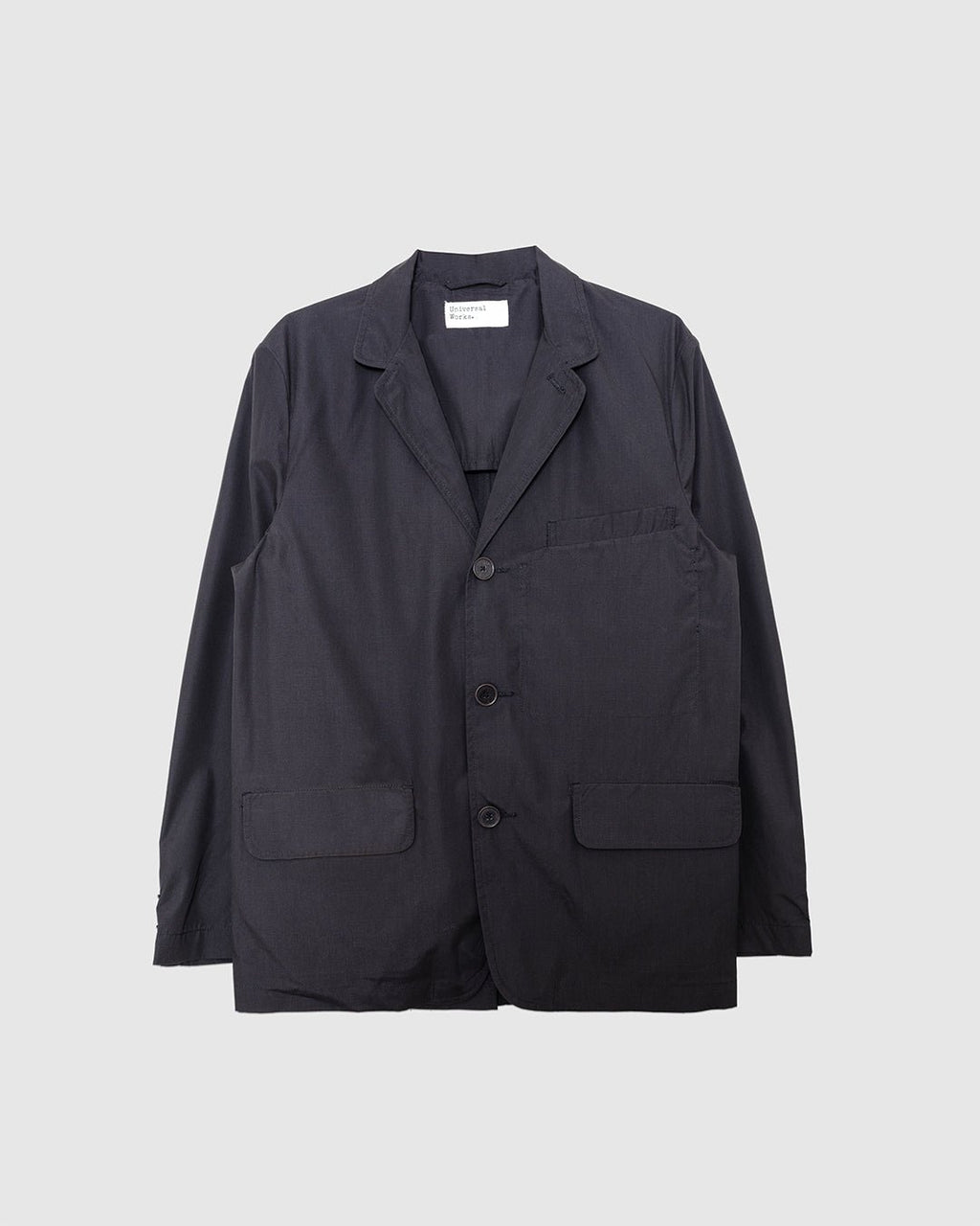 Bakers C Jacket Poly Tech Navy - UNIVERSAL WORKS
