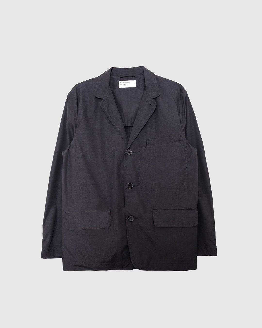 Bakers C Jacket Poly Tech Navy - UNIVERSAL WORKS