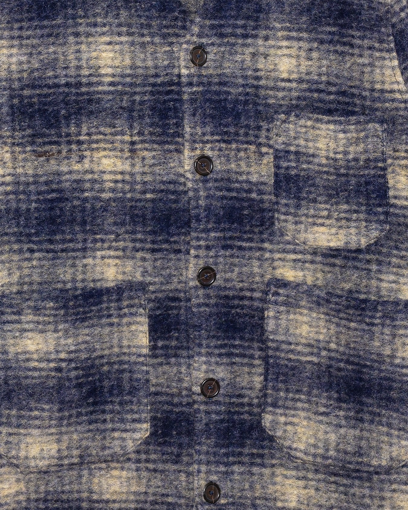 Cardigan Navy UIST Fleece - UNIVERSAL WORKS
