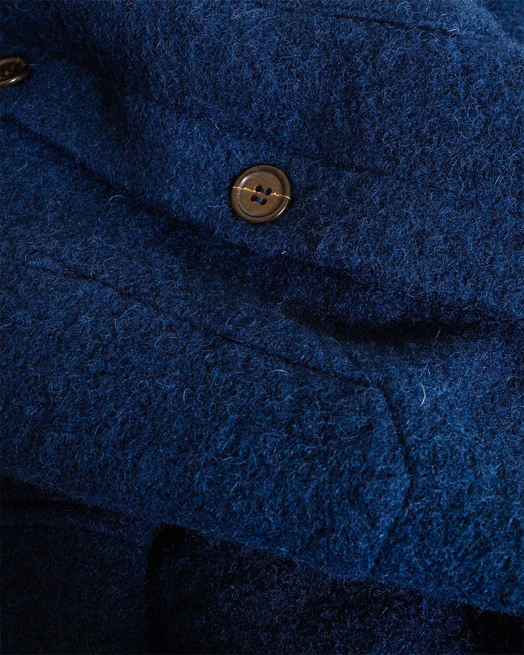 Cardigan Wool Fleece Indigo - UNIVERSAL WORKS