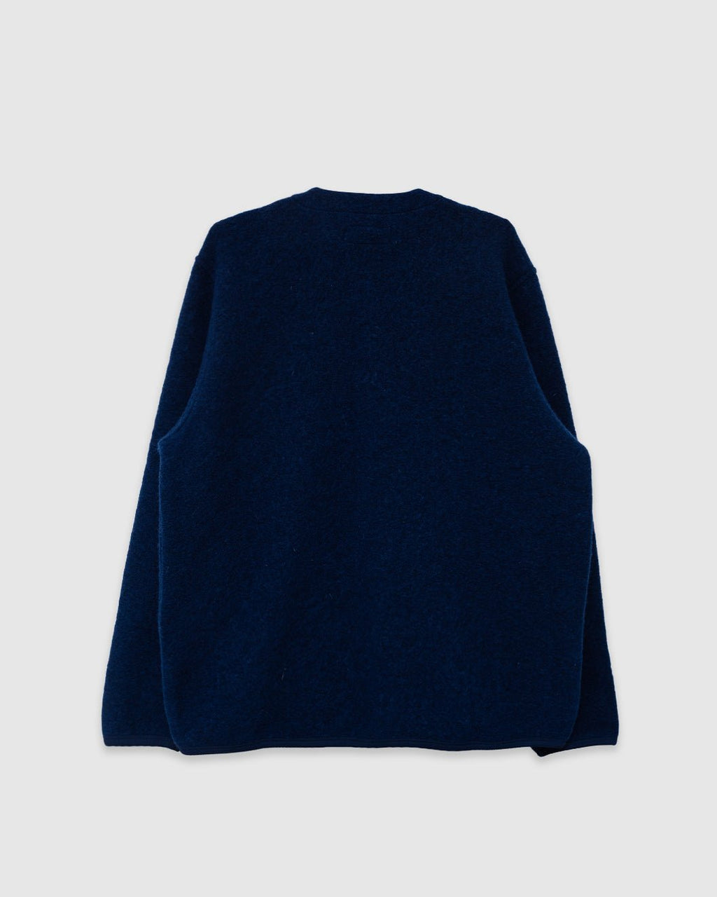 Cardigan Wool Fleece Indigo - UNIVERSAL WORKS
