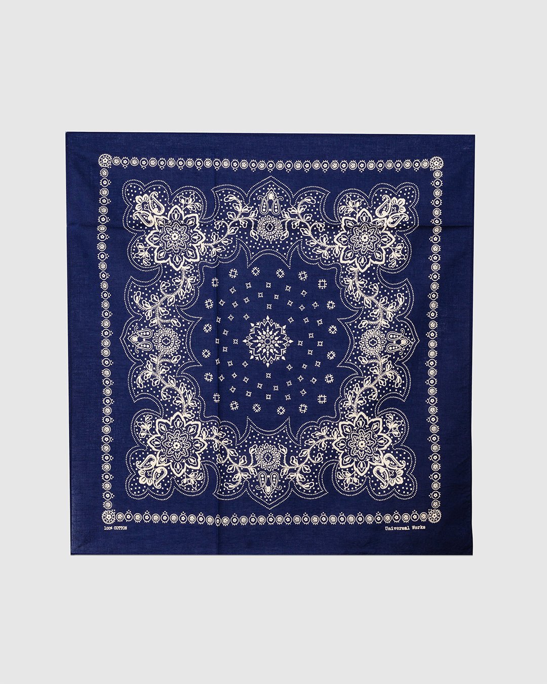 Classic Bandana Neckerchief Navy - UNIVERSAL WORKS