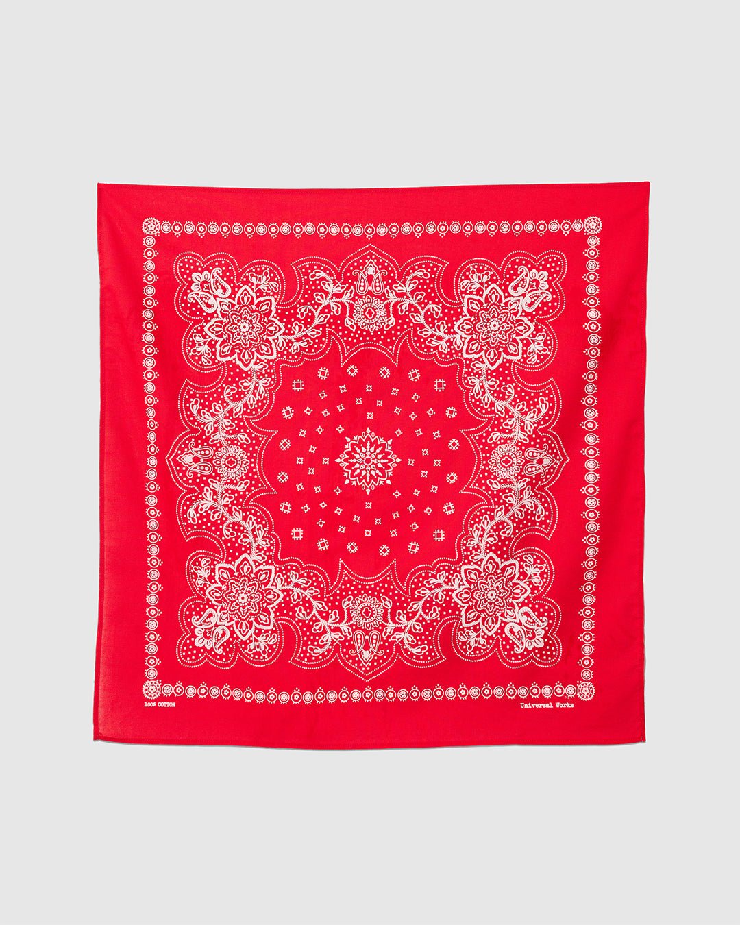 Classic Bandana Neckerchief Red - UNIVERSAL WORKS