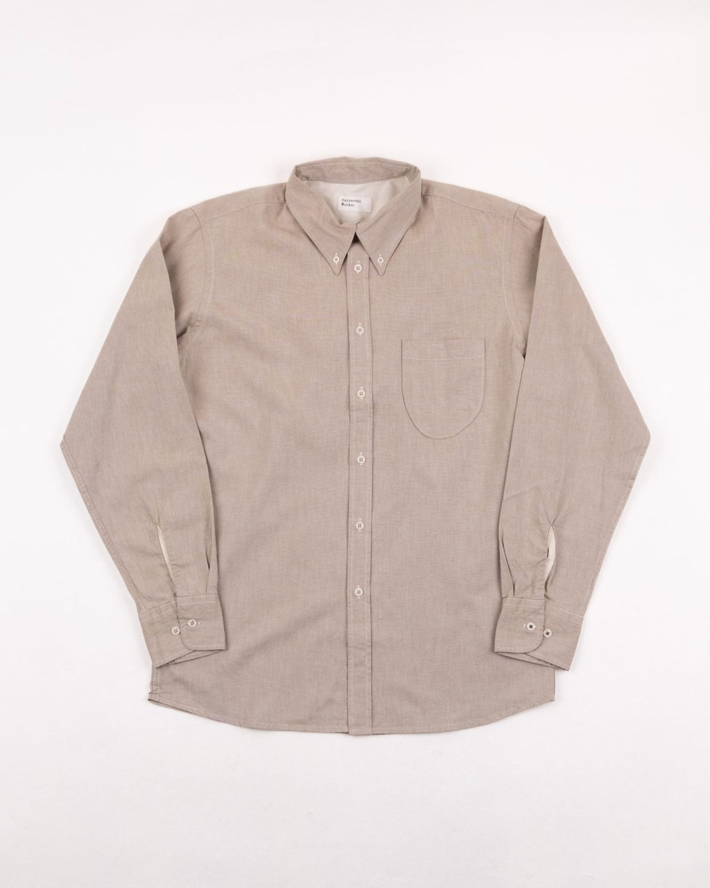 Daybrook Organic Oxford Shirt - Sand - UNIVERSAL WORKS