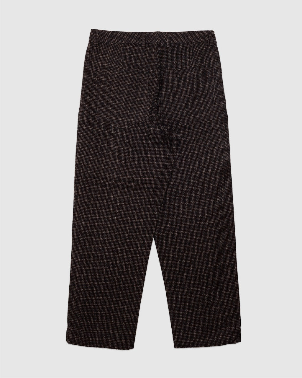 Duke Pant Brown Cedar Check - UNIVERSAL WORKS