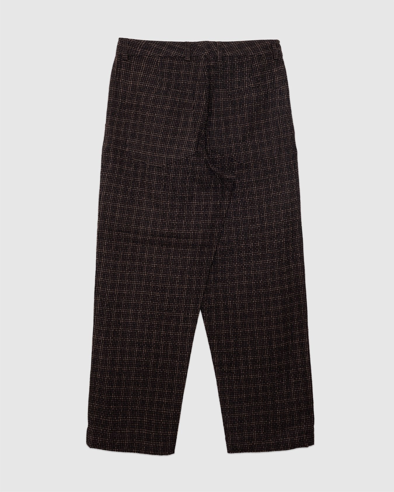Duke Pant Brown Cedar Check - UNIVERSAL WORKS