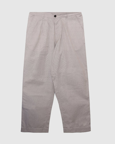 Duke Pant Kennedy Stripe Brown - UNIVERSAL WORKS