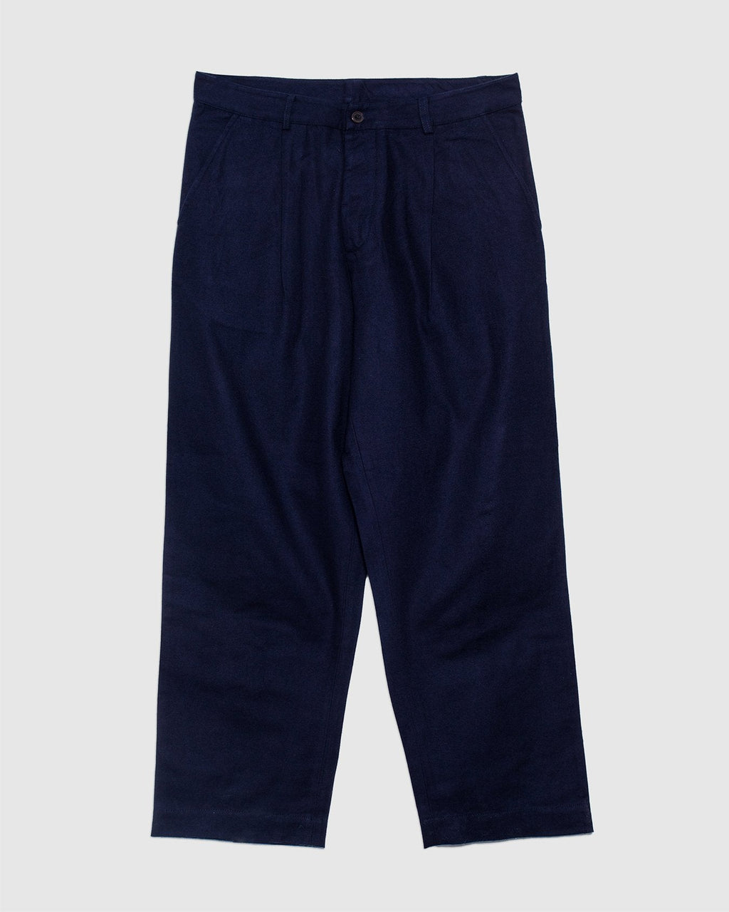 Duke Pant Navy Brushed Moleskin - UNIVERSAL WORKS