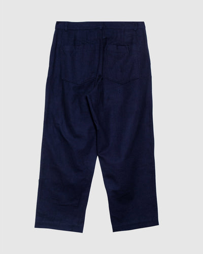 Duke Pant Navy Brushed Moleskin - UNIVERSAL WORKS