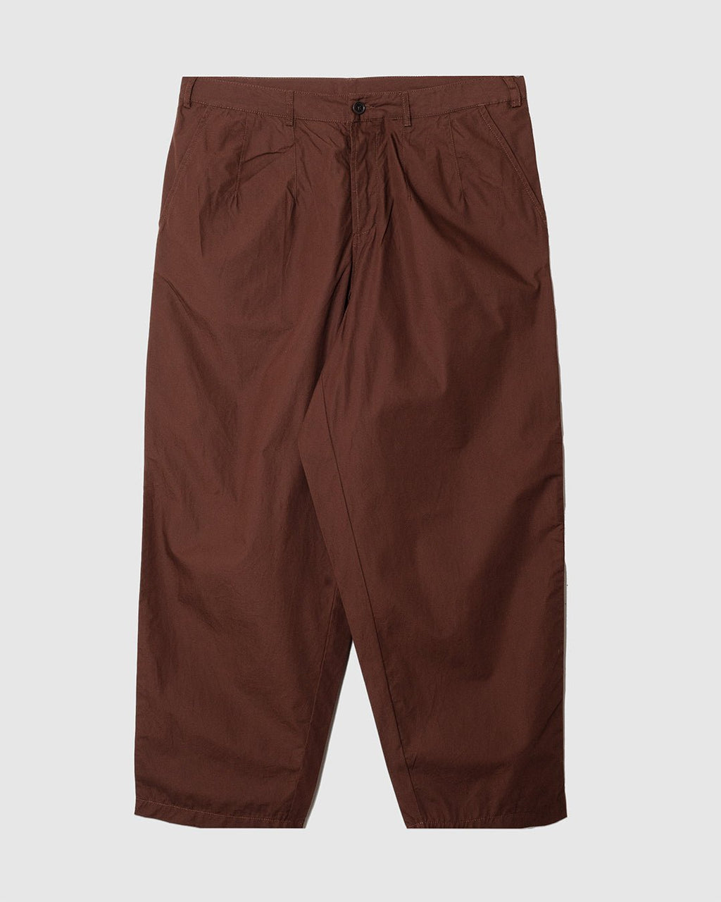Dutch Pant Peached Poplin Brown - UNIVERSAL WORKS