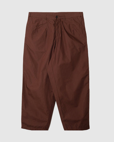 Dutch Pant Peached Poplin Brown - UNIVERSAL WORKS