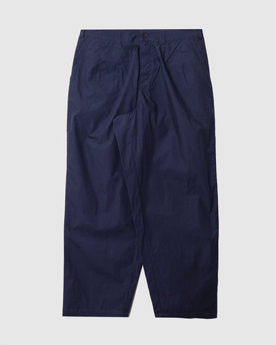 Dutch Pant Peached Poplin Navy - UNIVERSAL WORKS