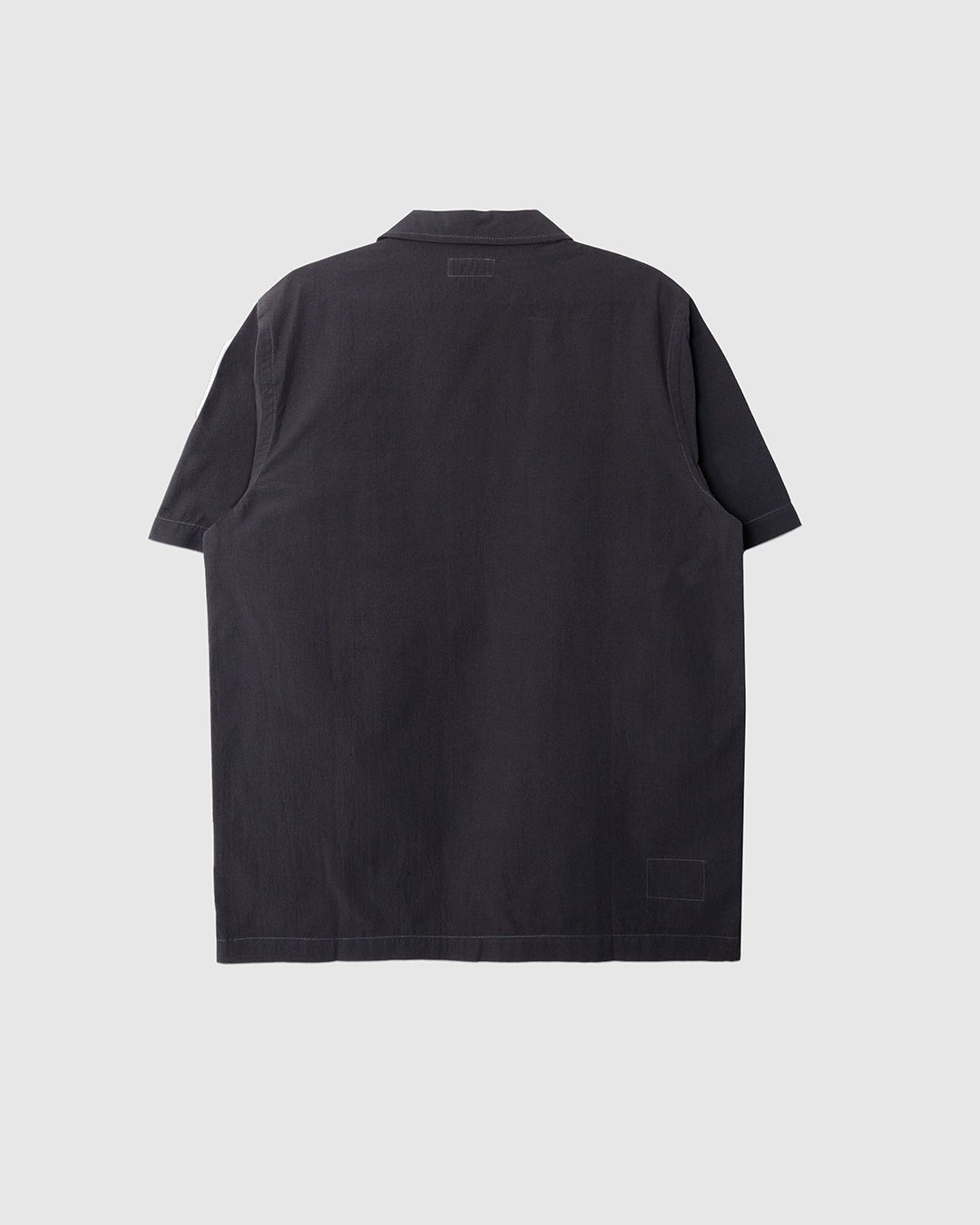 Dwight Overshirt Tech Cotton Black - UNIVERSAL WORKS