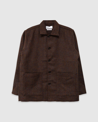 Easy Jacket Harris Tweed Brown - UNIVERSAL WORKS