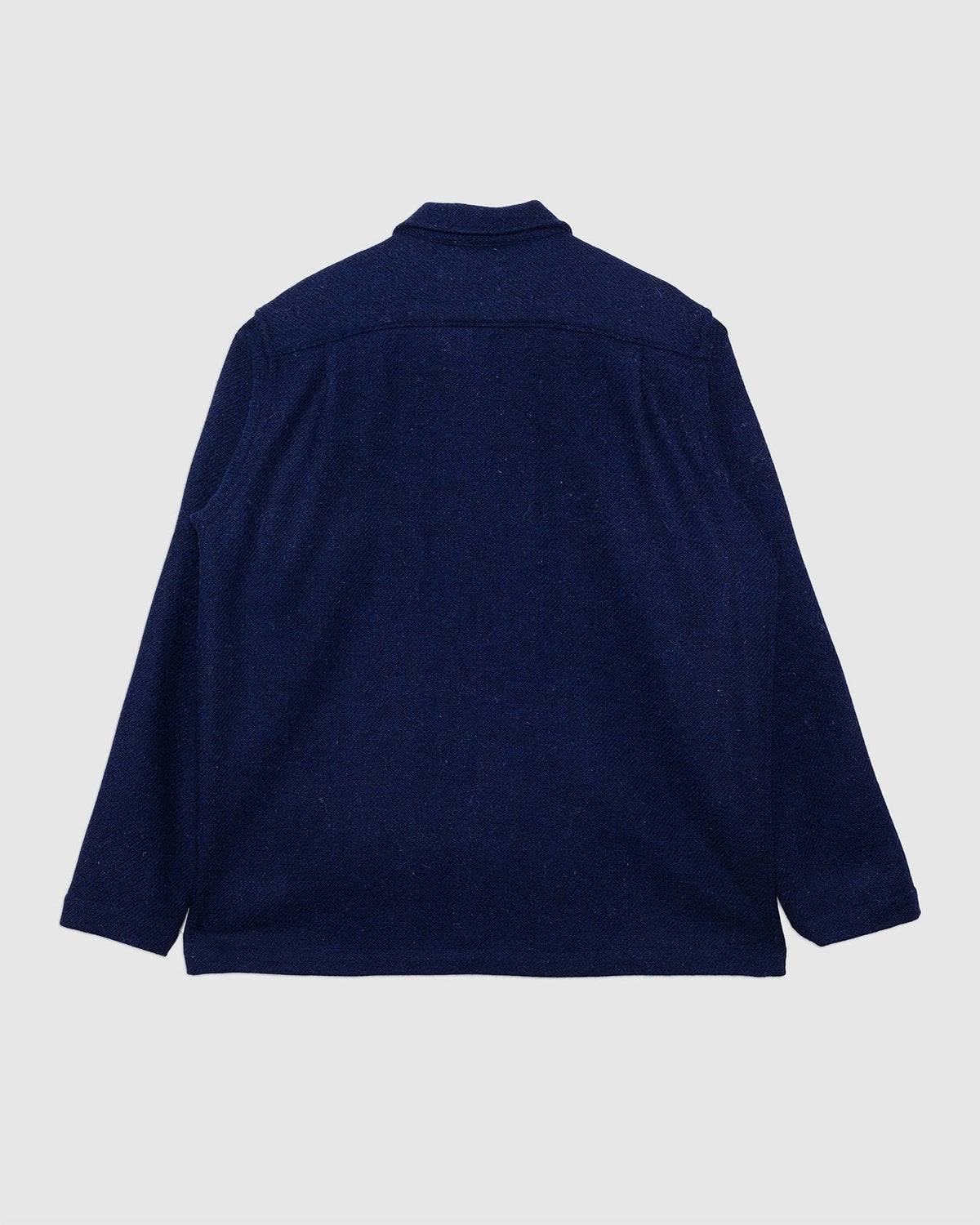 Easy Jacket Indigo Harris Tweed Plaid - UNIVERSAL WORKS