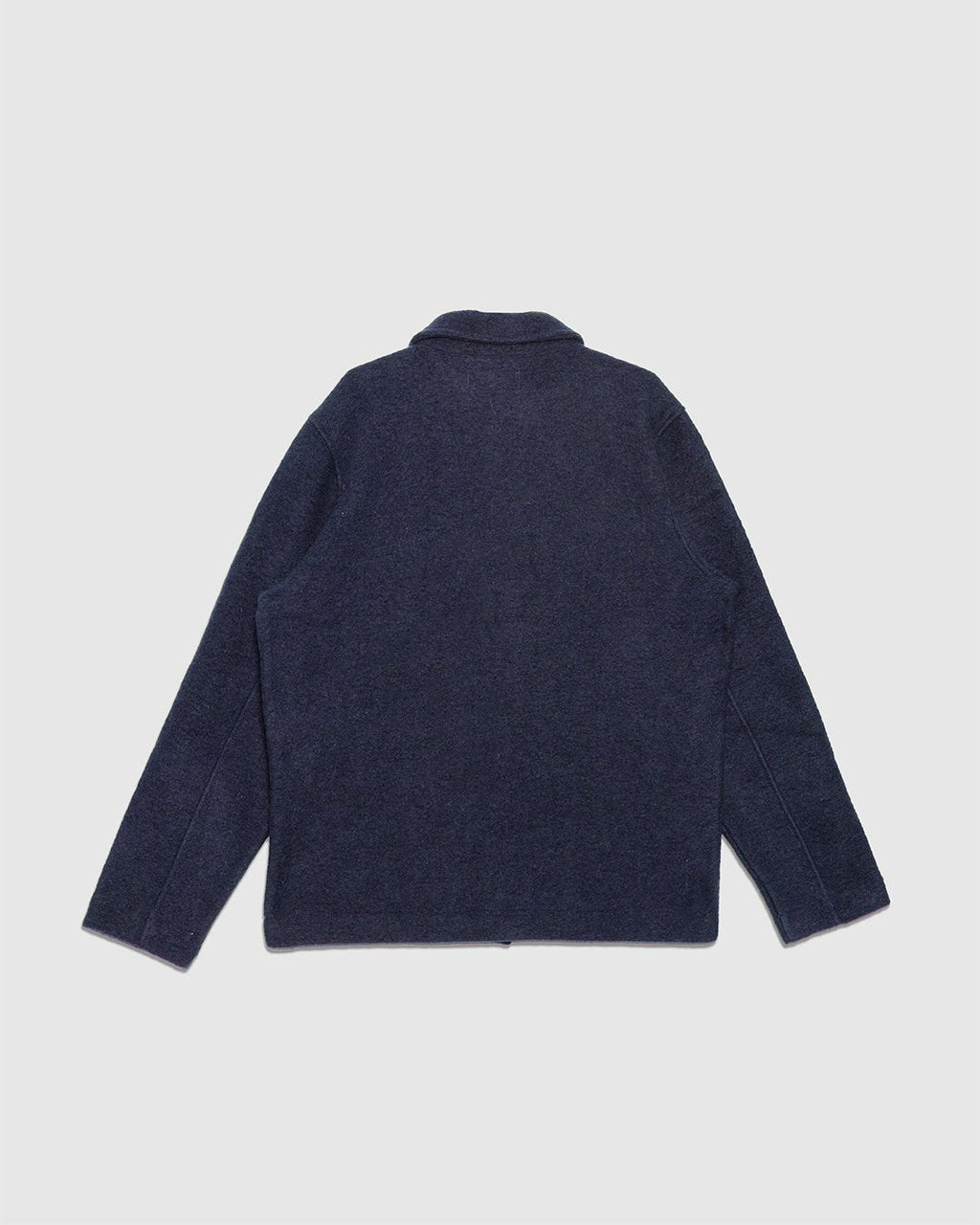 Field Jacket Wool Fleece - Navy - UNIVERSAL WORKS