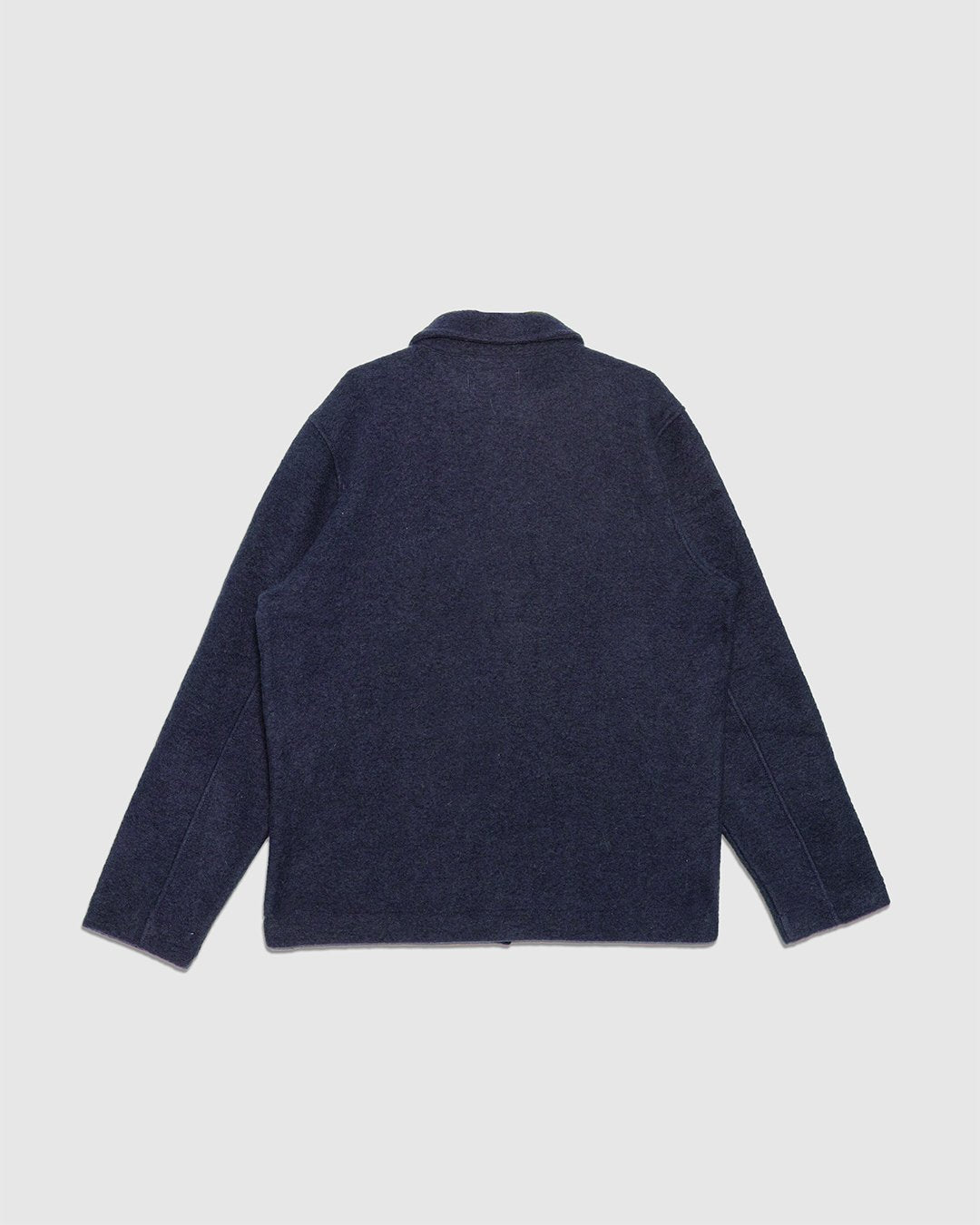 Field Jacket Wool Fleece - Navy - UNIVERSAL WORKS