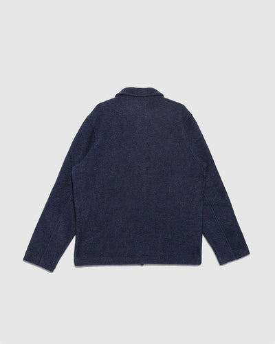 Field Jacket Wool Fleece - Navy - UNIVERSAL WORKS
