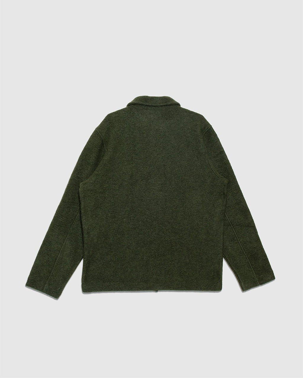 Field Jacket Wool Fleece Olive - UNIVERSAL WORKS