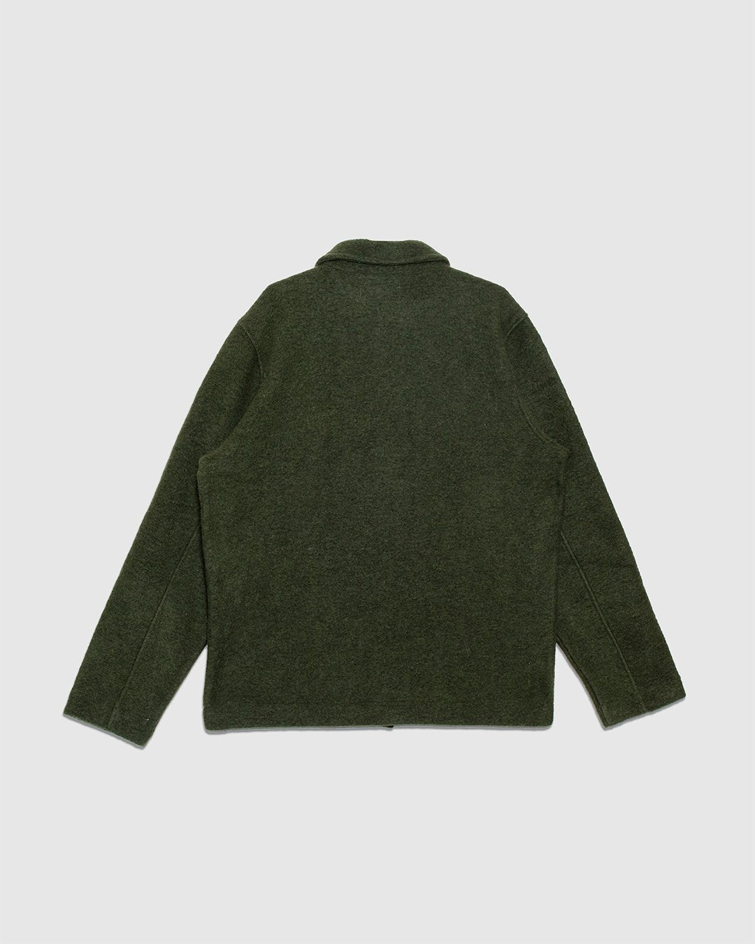 Field Jacket Wool Fleece Olive - UNIVERSAL WORKS