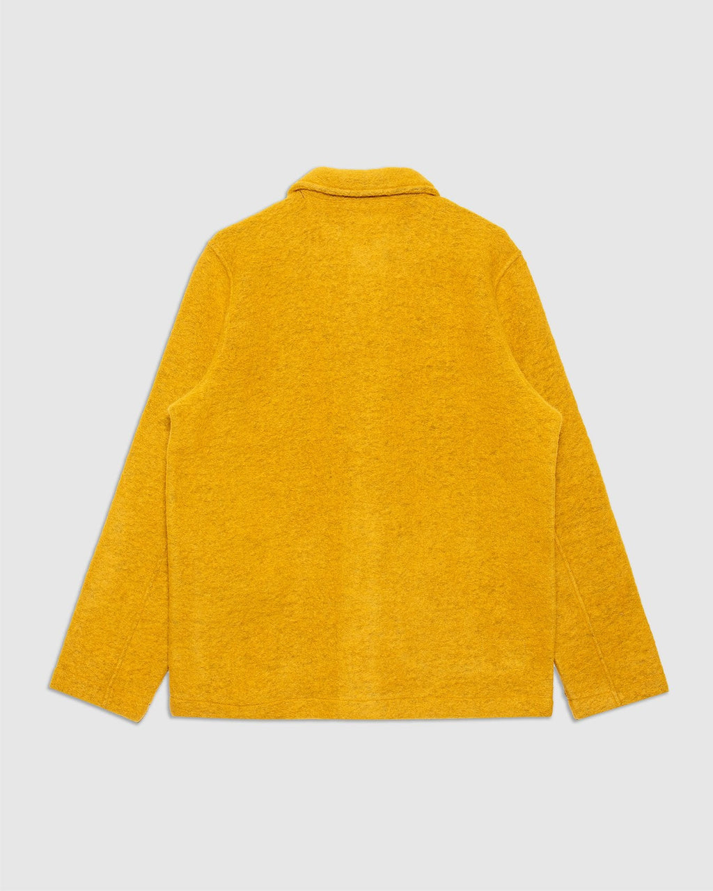 Field Jacket Yellow Wool Fleece - UNIVERSAL WORKS