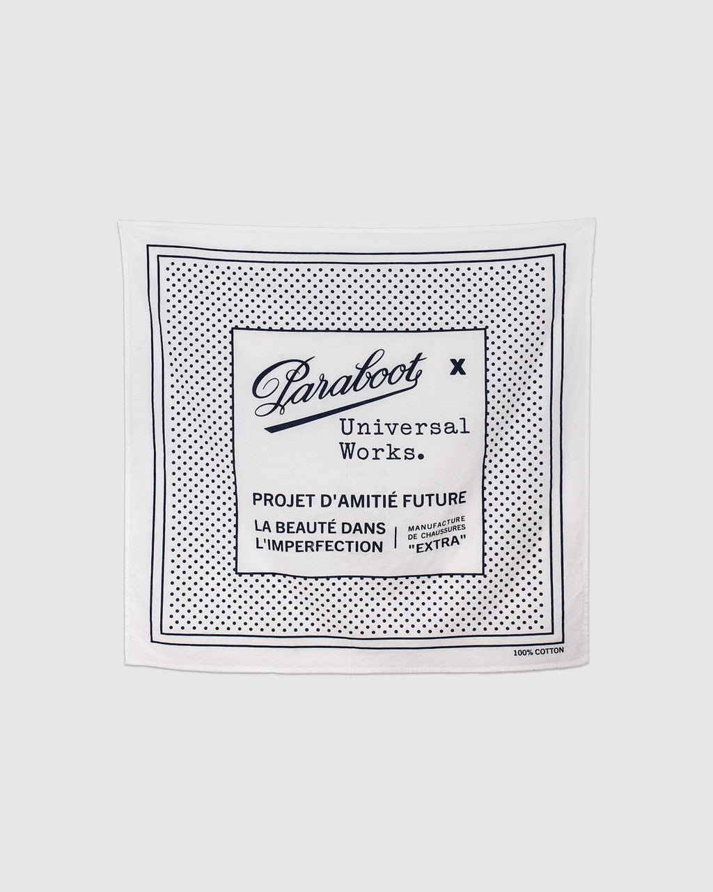 Kingsman Ecru Bandana - UNIVERSAL WORKS