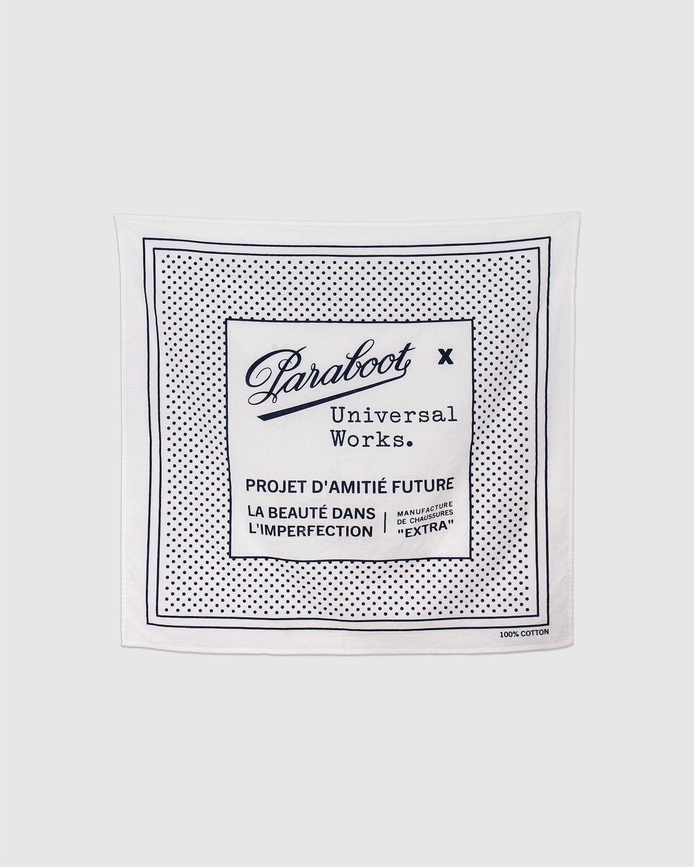Kingsman Ecru Bandana - UNIVERSAL WORKS