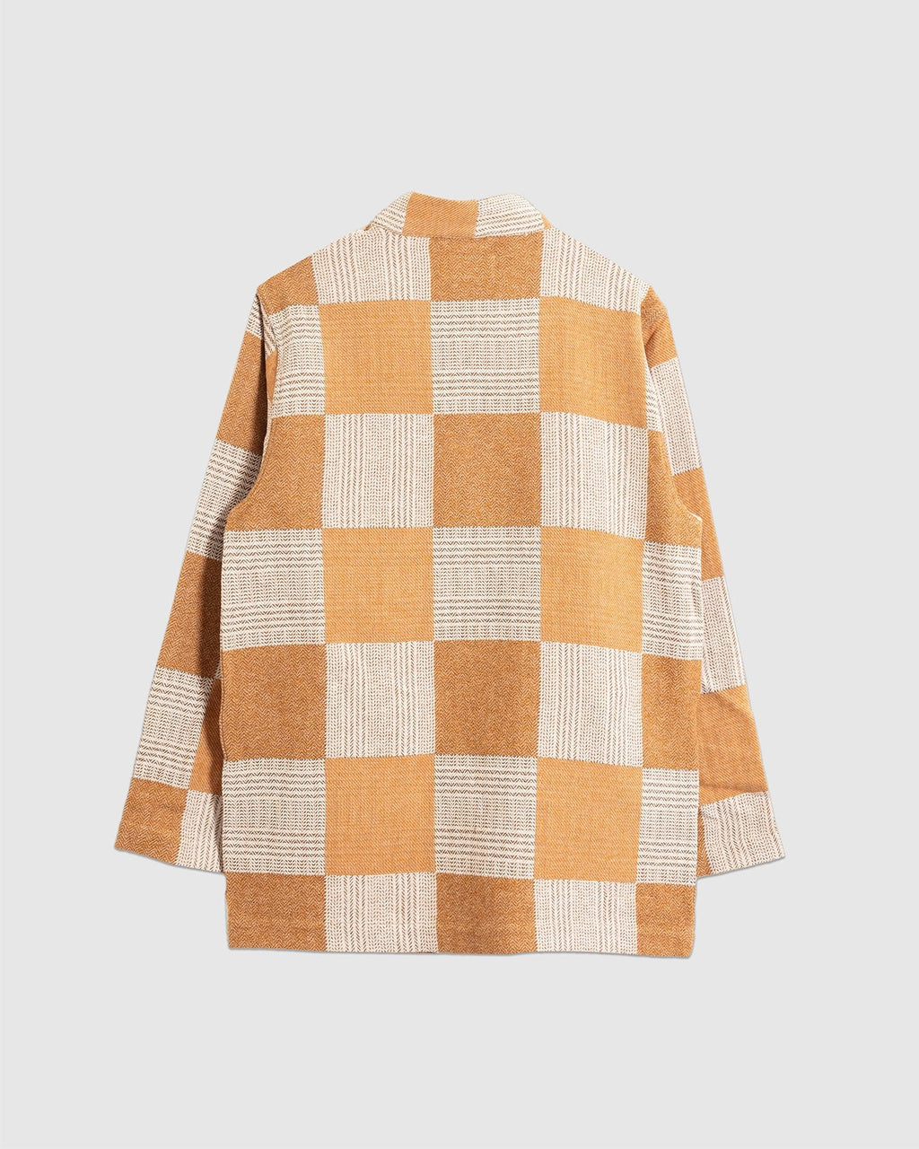 Kyoto Work Jacket Japanese Patchwork Sand - UNIVERSAL WORKS