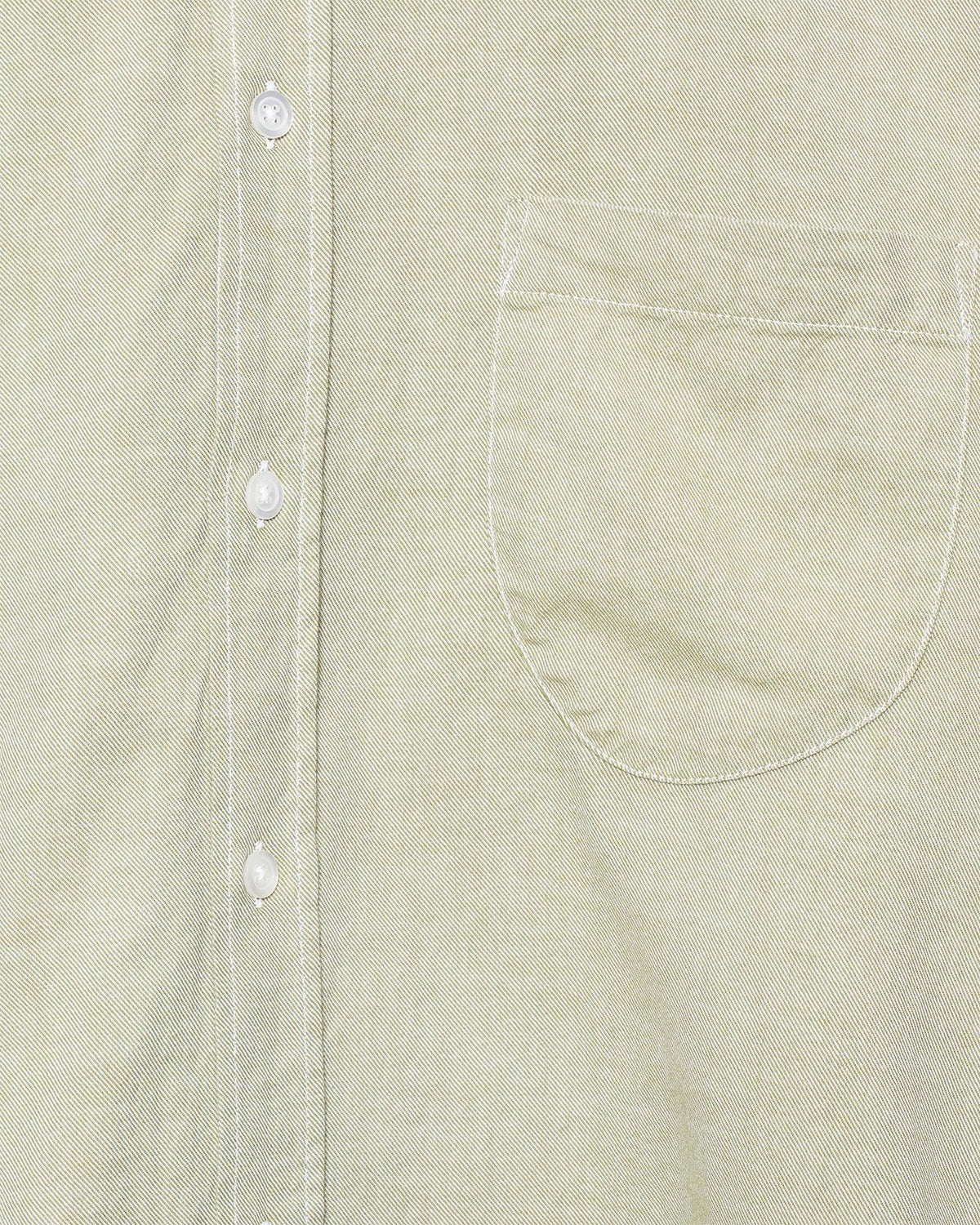 Lazy Day Shirt Green Neptune Cotton - UNIVERSAL WORKS