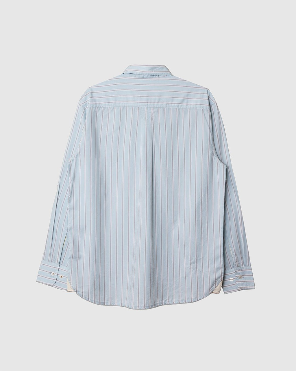 Lazy Day Shirt Urban Stripe Sky - UNIVERSAL WORKS
