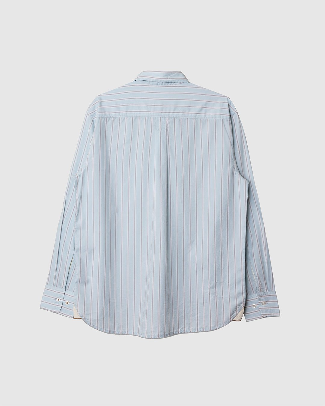 Lazy Day Shirt Urban Stripe Sky - UNIVERSAL WORKS