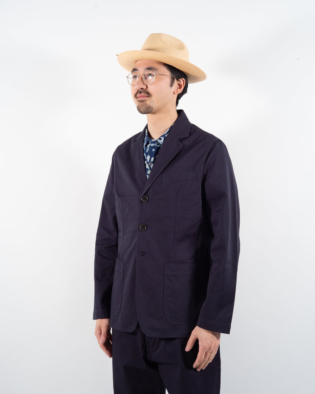 London Jacket Twill - Navy - UNIVERSAL WORKS
