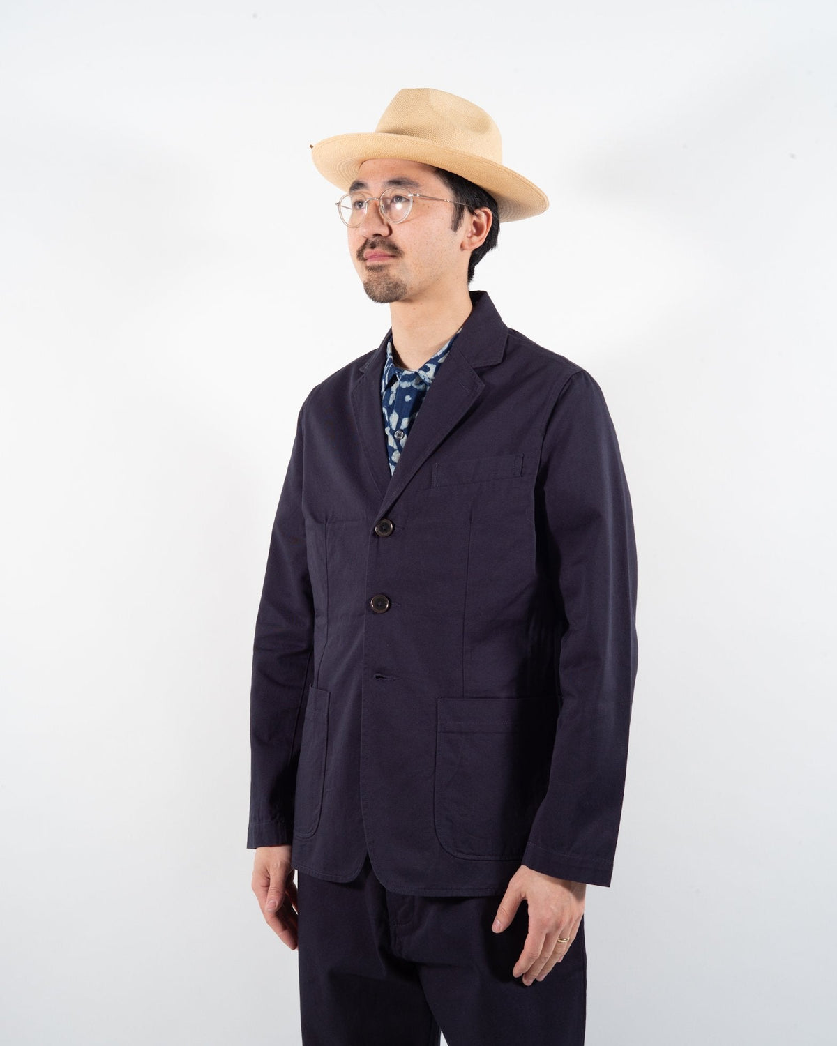 London Jacket Twill - Navy - UNIVERSAL WORKS