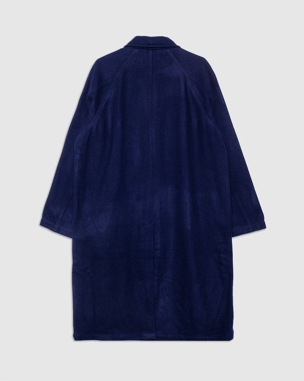 Mac Coat Navy Mowbray - UNIVERSAL WORKS