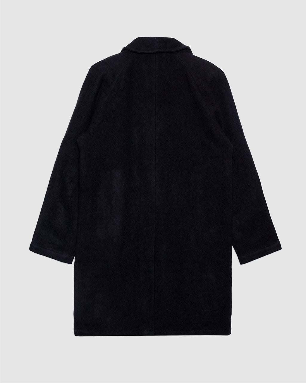 Manhattan Coat Black Mowbray - UNIVERSAL WORKS