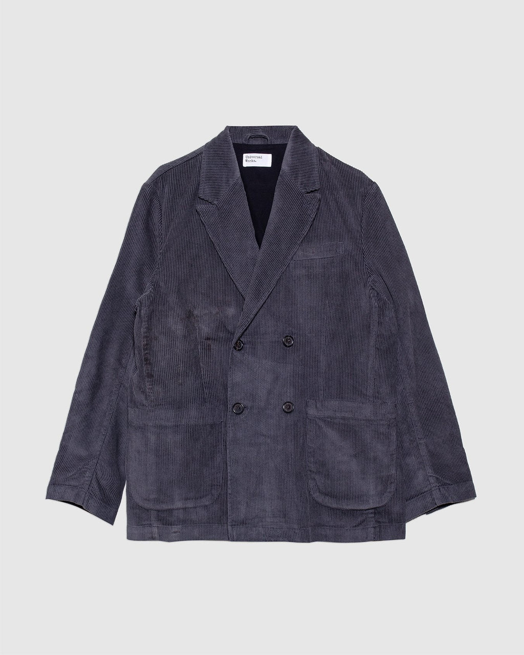 Manor Jacket Charcoal Corduroy - UNIVERSAL WORKS