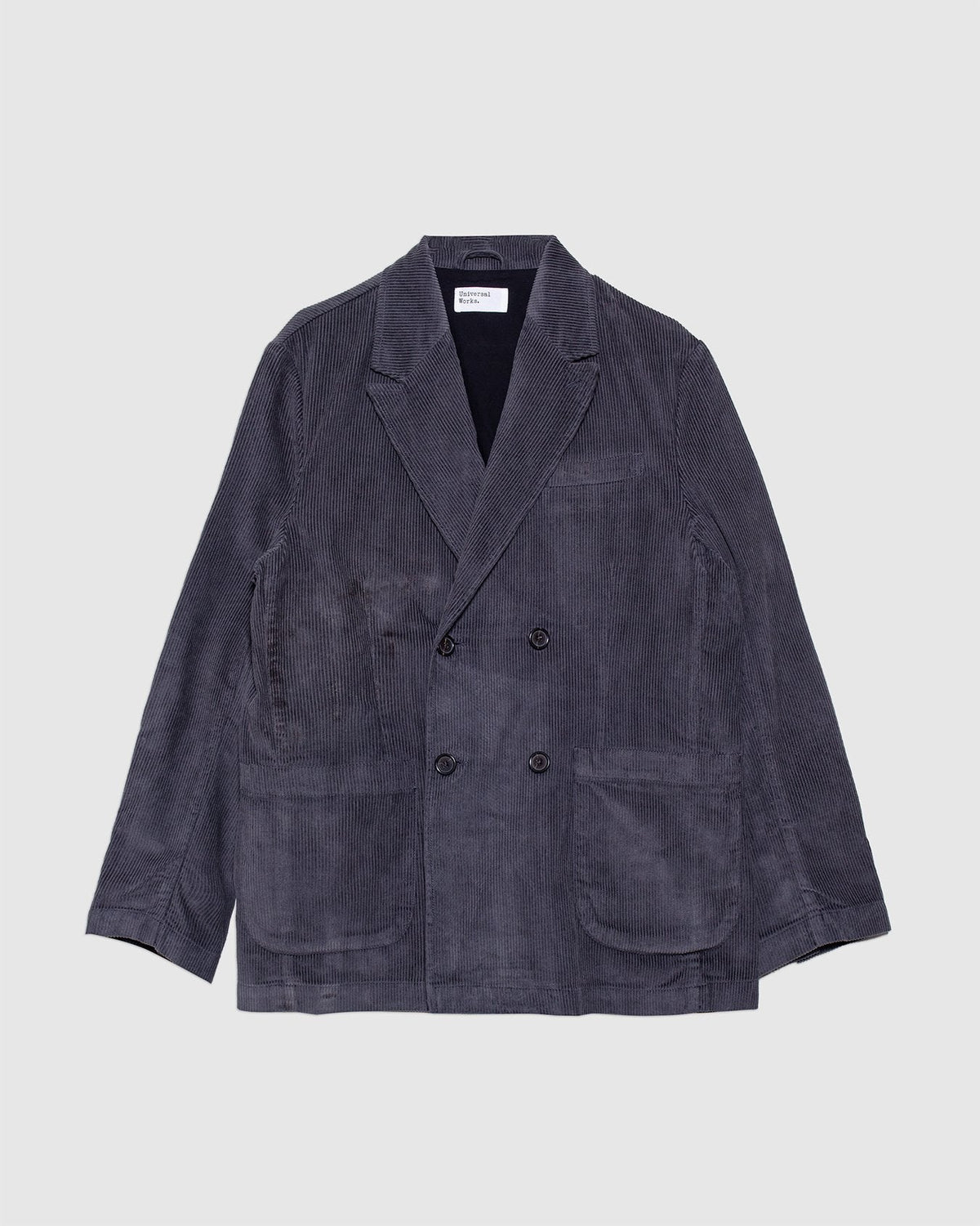Manor Jacket Charcoal Corduroy - UNIVERSAL WORKS