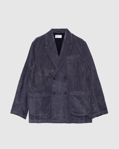 Manor Jacket Charcoal Corduroy - UNIVERSAL WORKS
