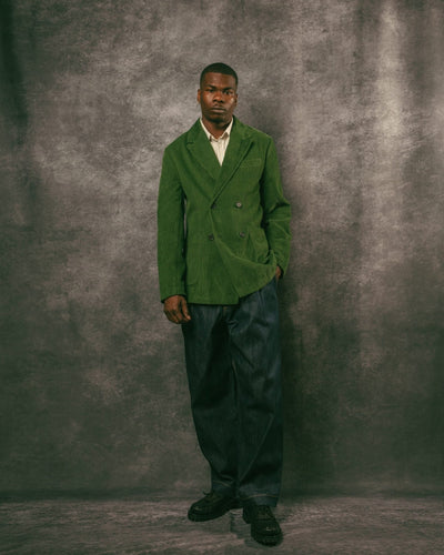 Manor Jacket Green Corduroy - UNIVERSAL WORKS