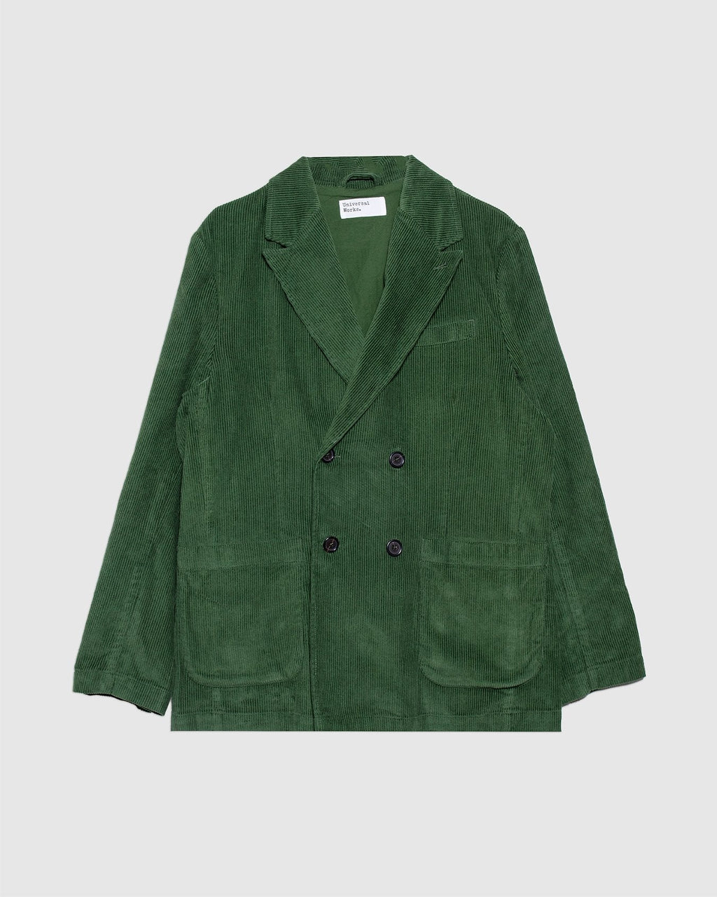 Manor Jacket Green Corduroy - UNIVERSAL WORKS